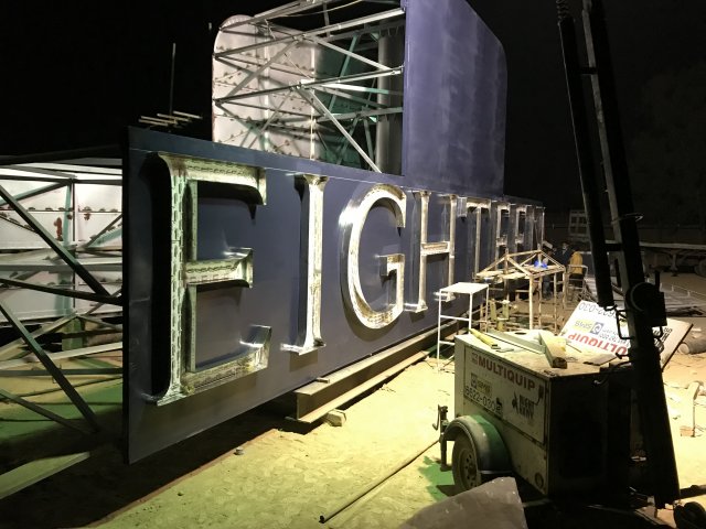 Highest Dual Billboard on Unipole Installed at Eighteen Islamabad
